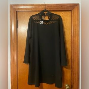 NWT Suzanne Betro size 1x black dress